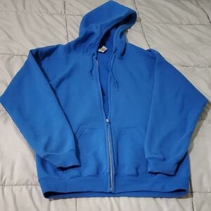 Gildan Vibrant Blue Sweatshirt, Western 4th of July Outfit